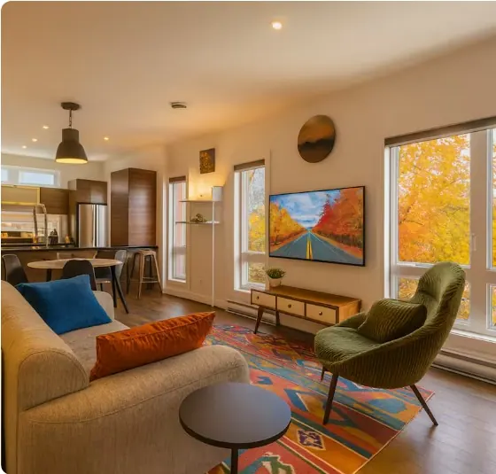 Condo lumineux et moderne dans le Village à Montréal